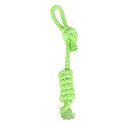 Cotton Dog Rope Chew Toy for Pet Dogs Outdoor Teeth Clean Ball Shape Toys for Small Large Dogs Interactive TY0076