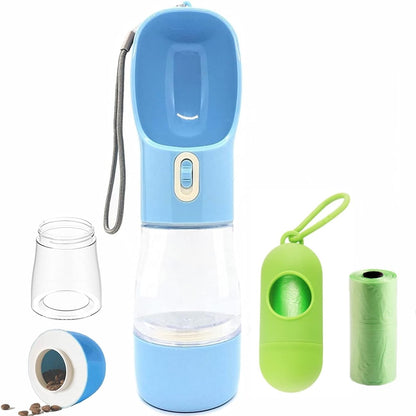 Dog Water Bottle for Walking, Dog Travel Water Bottle, Portable Dog Water Bottle